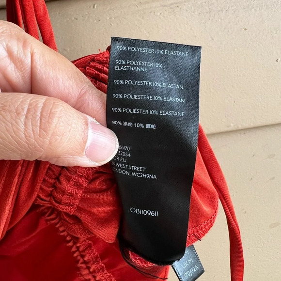 Urban Outfitters Burnt Orange Crop Top - Size M - Picture 4 of 5